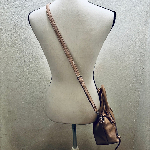Nine West Tan Beige Crossbody Purse Handbag - Picture 11 of 16